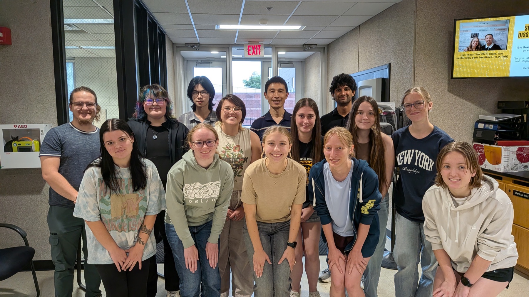 SciCoW students and instructors gathered for a group photograph after the 2026 capstone